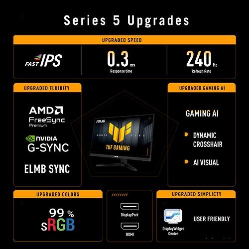 Monitor Asus Gaming 240Hz