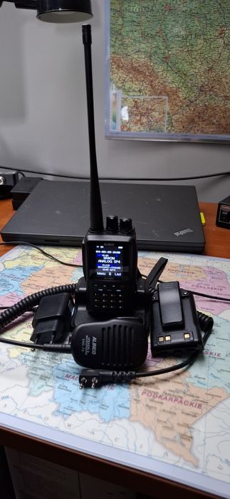 Alinco DJ-MD5 analog i DMR UHF i VHF