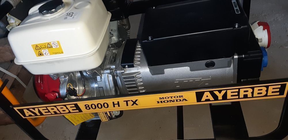 Электростанция HONDA 7-8кВА/400В генератор AYERBE 8000H AYERBE-Испания