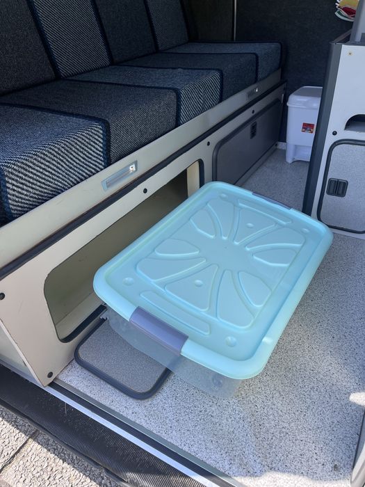 Banco cama VW Transporter T3