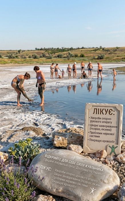 Лікувальна грязь,ропа куяльник