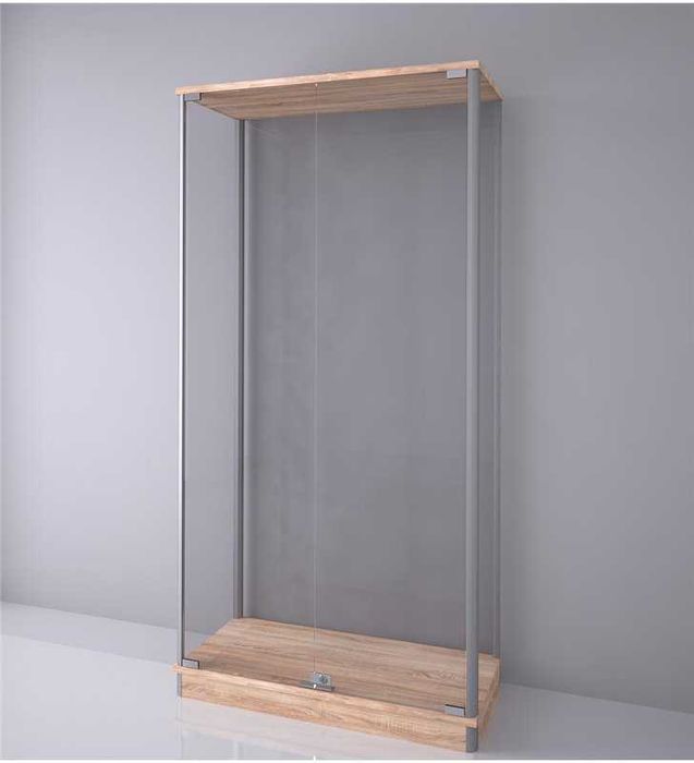 Gablota na manekina 200x80x50 szkło hartowane fvat