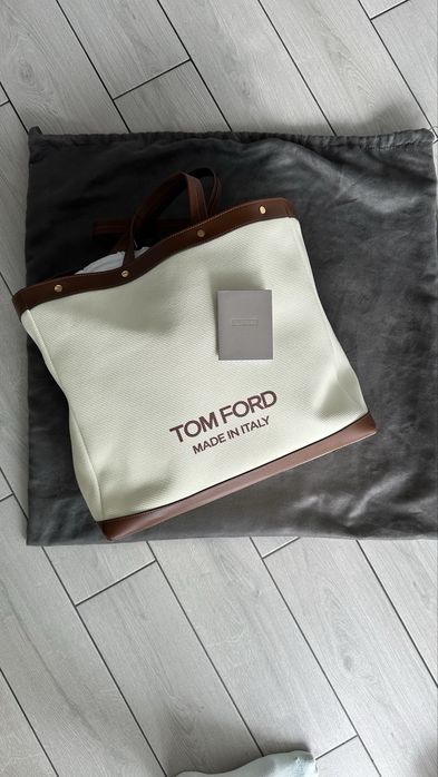 TOM FORD світло-бежева сумка-тоут