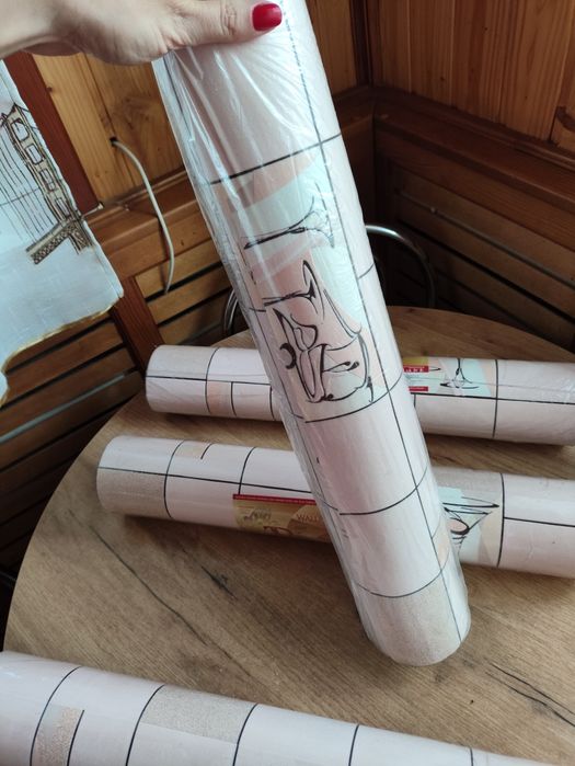 Обои 7 рулонов новые