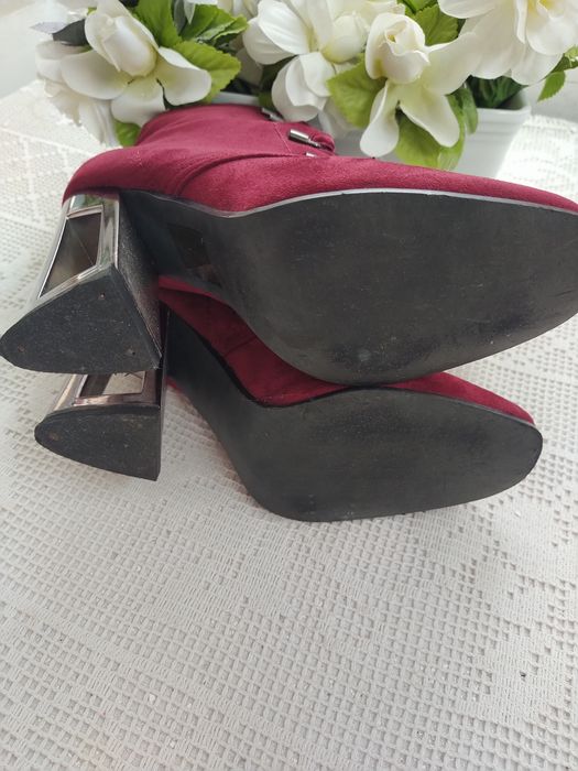 Botas bordeaux, super originais - Tamanho 38