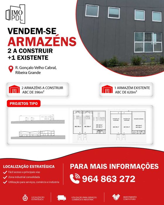 Armazéns Industriais com Excelente Localização