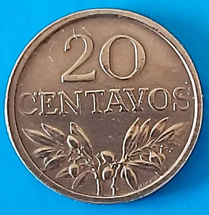 20 Centavos de 1969, Republica Portuguesa