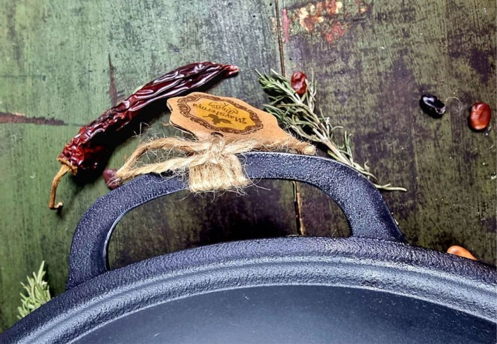 Казан/ чавунний казан / ‼️РОЗПРОДАЖ/ чугунный казан со сковородой