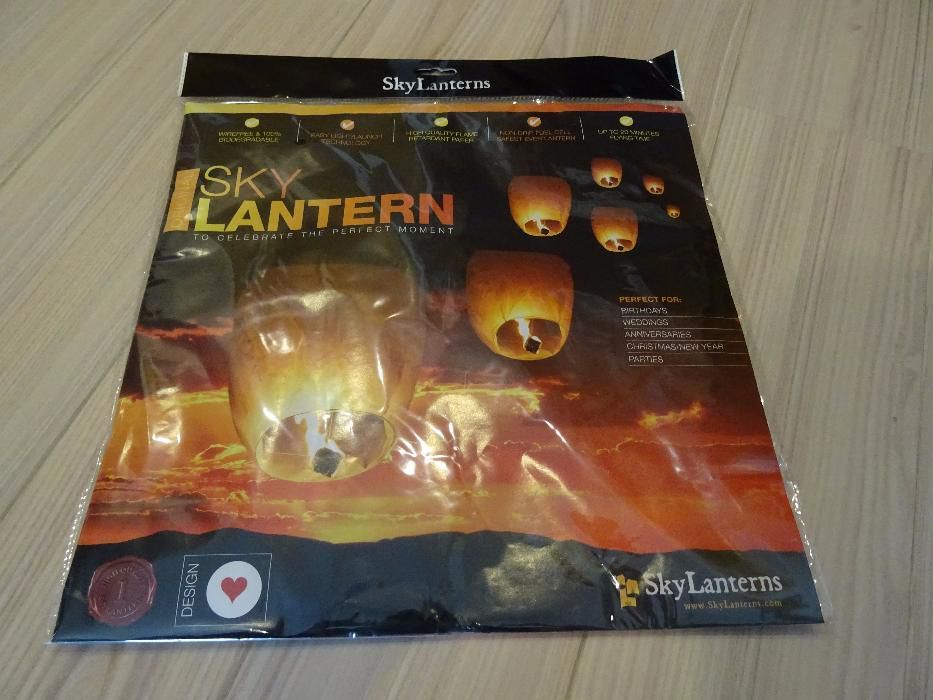 2x Sky lanterns XXL