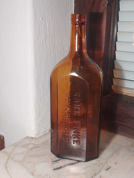 Stara butelka apteczna Chojnów