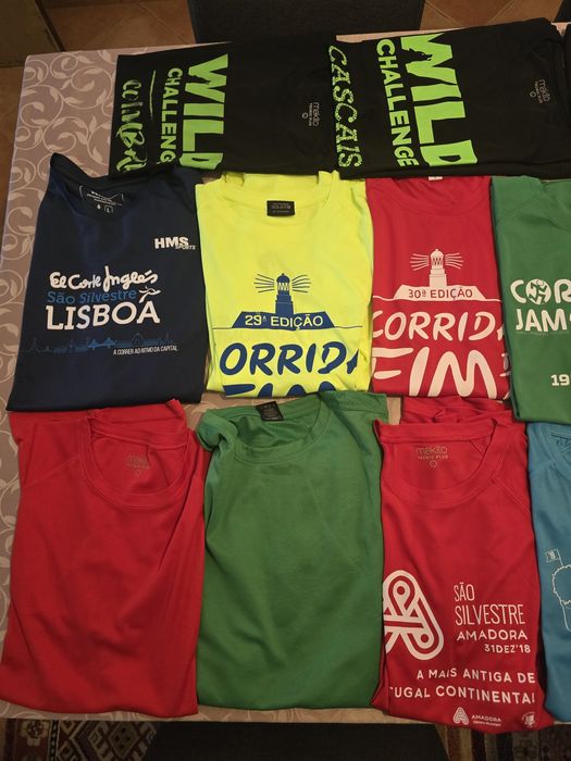 T-shirt técnica de corrida - L