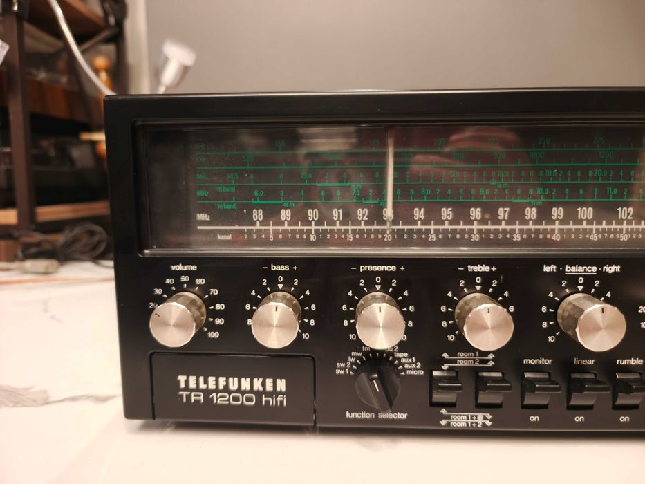 TELEFUNKEN TR-1200 ! Monster Vintage ! Amplituner ! OKAZJA