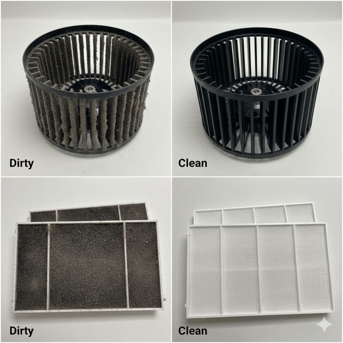 Ar condicionado/limpeza