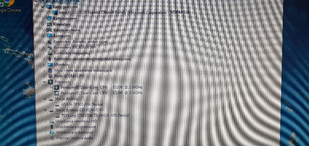 Sprzedam kompletny komputer Lenovo z HP monitorem