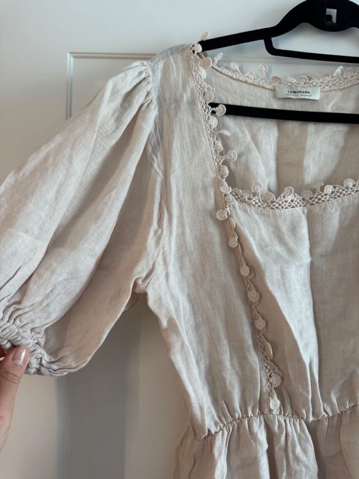 sukienka LEMONADA len