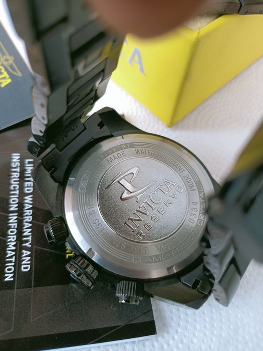 INVICTA Reserve Nekton Model 0334 WR 200M 53mm jak Nowy