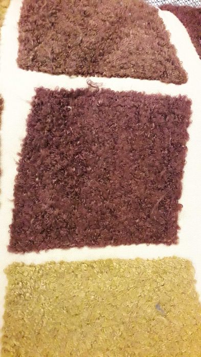 Almofada com quadrados em lã