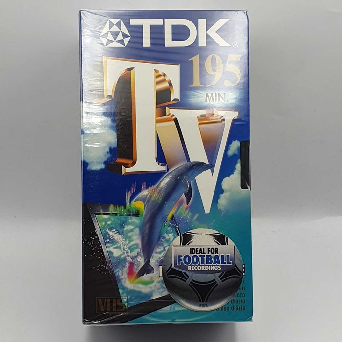 Pack 3 Cassetes VHS da TDK 195 minutos