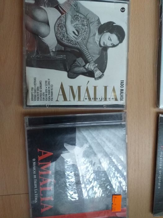 Cd's de música de Amália Rodrigues