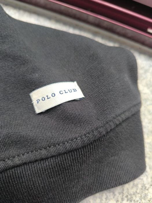 Sweatshirt preta Polo Club original