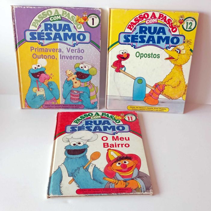 Livros da Coleção da Rua Sésamo - Passo a Passo