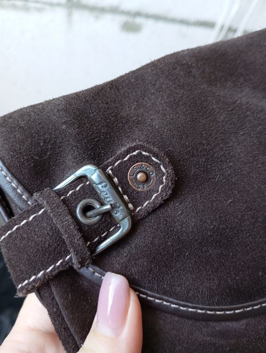 Сапожки замшеві чоботи Levi's