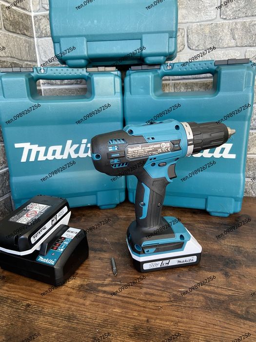 Аккумуляторная дрель, шуруповерт, шурупокрут, MAKITA ОРИГІНАЛ