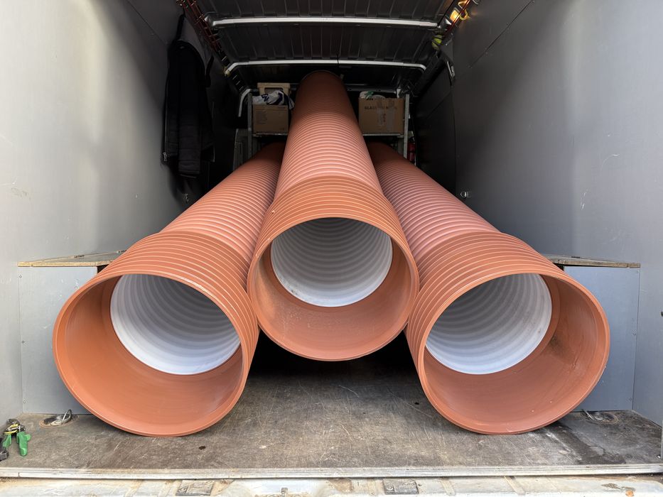 Rura przepustowa karbowana pcv fi 400