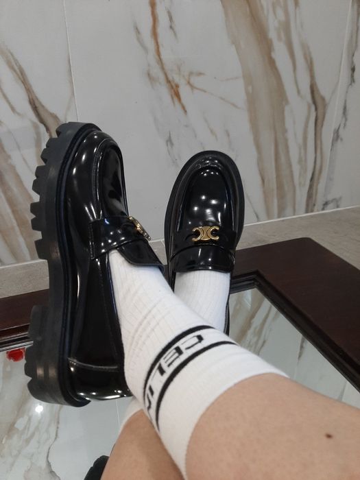 Балетки Chanel шанель шкіра шльопанці лофери лоро loro