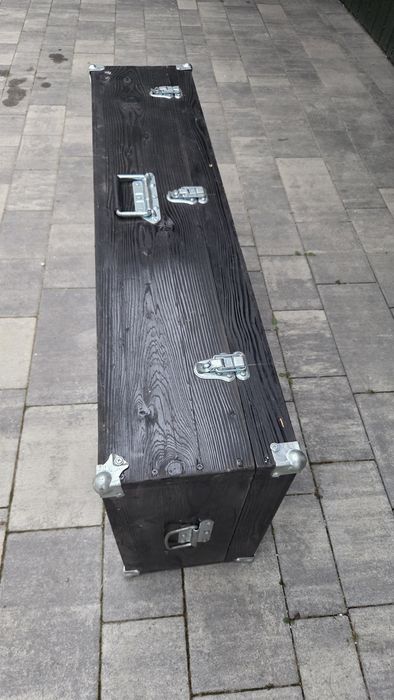 Skrzynia drewniana na sprzęt
