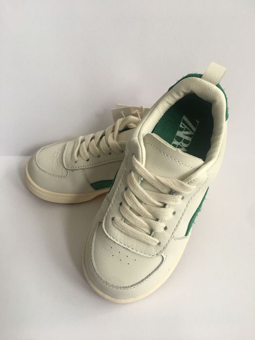NOWE Buty chłopięce adidasy skórzane półbuty sneakersy Zara r. 27
