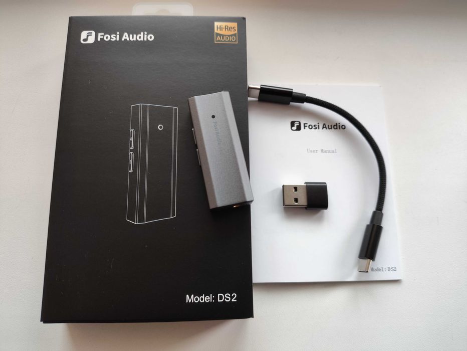 Портативний DAC Fosi Audio DS2 2024 (2х CS43131)