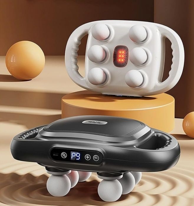 Массажер высокочастотный перкуссионный для тела на 6 головок 20 скорос