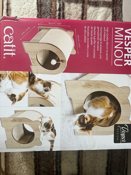 Nowy domek/ drapak dla kota catit