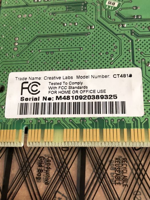 Karta dźwiękowa Sounblaster 4810