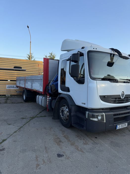 Renault premium z duzym dzwigiem PM 19 pilot
