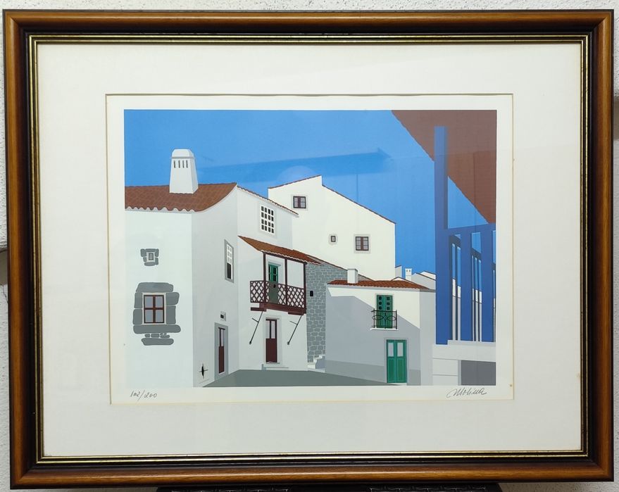 Serigrafia Pintor MOLINA S. Miguel D'Ache
