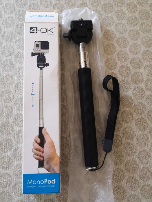 MonoPod/Selfie Stick novo,4-OK by Blautel,braço extensível articulado