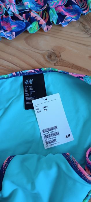 Купальник роздільний H&M підліток або S