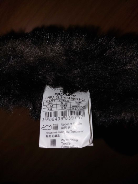 Botas Quechua Oxylane NOVAS – nº38