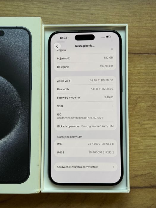 iPhone 15 Pro Max 512GB