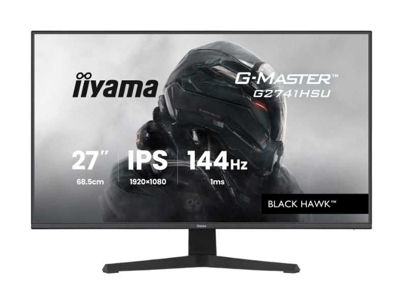 Monitor IIYAMA G-Master Black Hawk G2741HSU-B1 27 FHD IPS 1ms 144Hz FreeSync Black Tuner Czarny