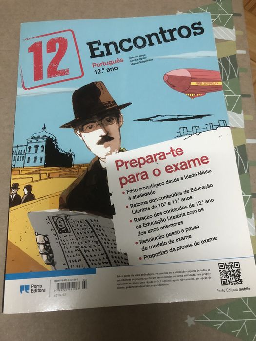 Caderno de atividades do livro encontros 12 ano