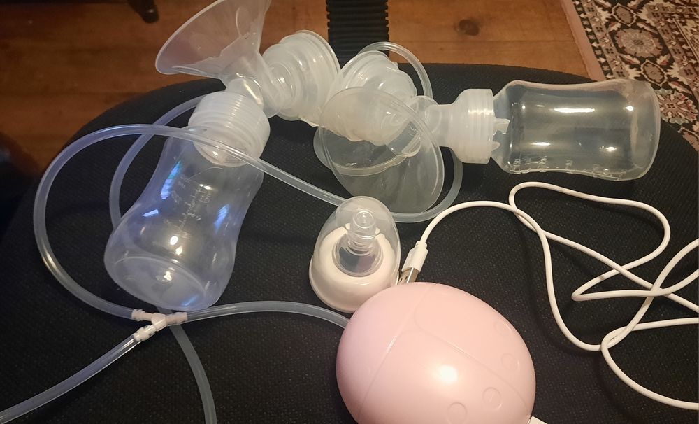 Bomba extratora elétrica de leite