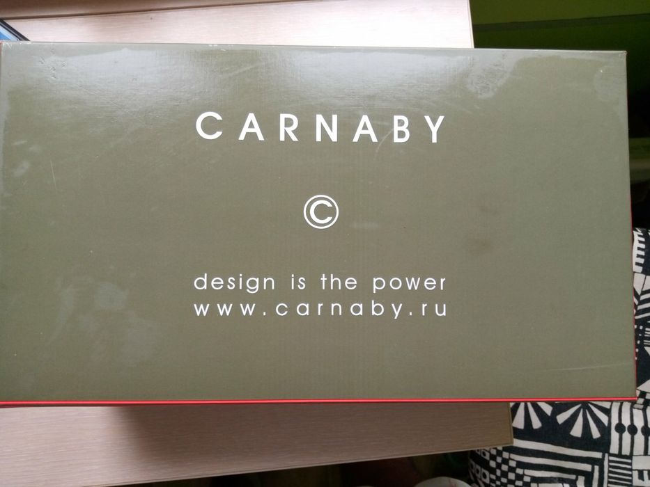 Новые мужские туфли ручной работы Carnaby