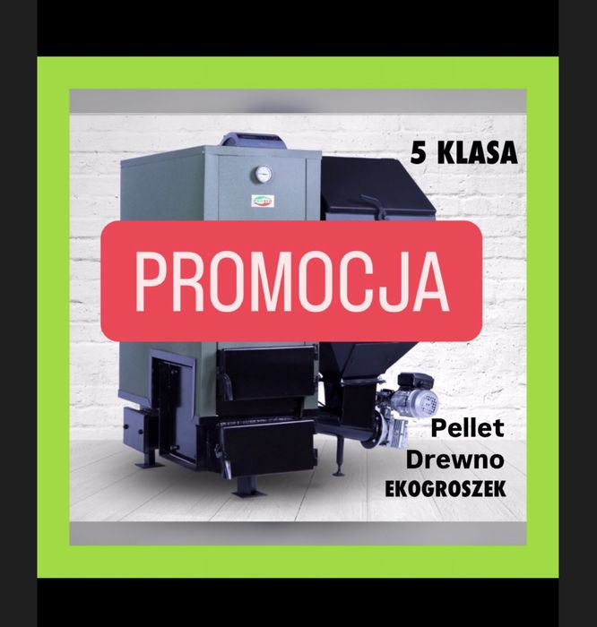 Piec na pellet kocioł ekogroszek certifkaty MONTAŻ
