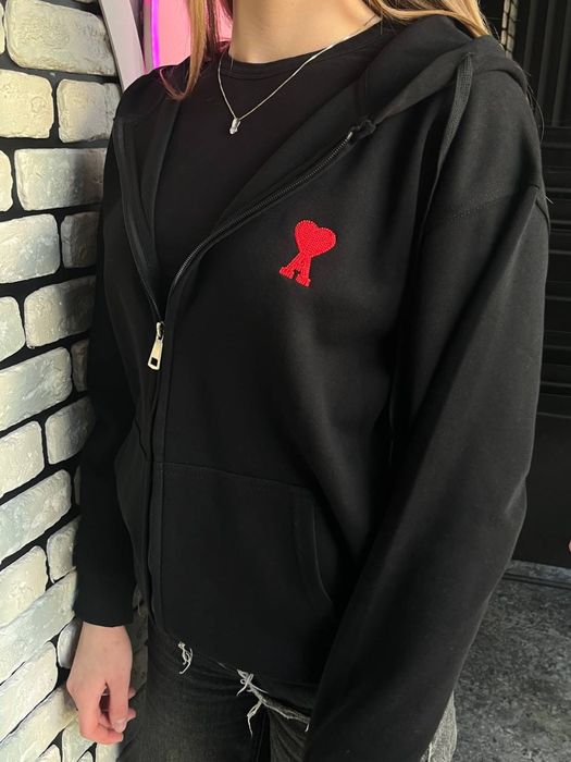 Зіпка ami / кофта ami / зіп-худі ami