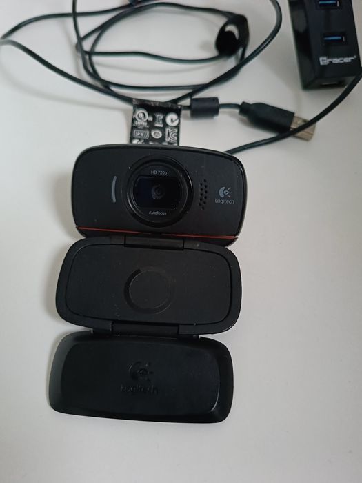Kamera do laptopa lub komputera na USB Logitech rozgałęźnik USB gratis