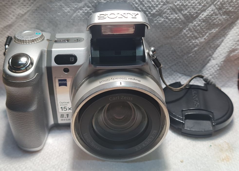 Фотапарат,цифр,sony cyber-shot dsc-h7.зар,sharp, статуэт,обзор,ютуб