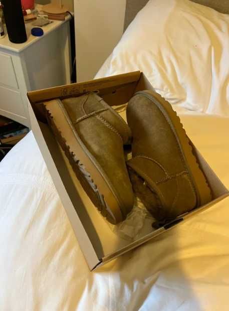 Brązowe botki Ugg Ultra Mini 40